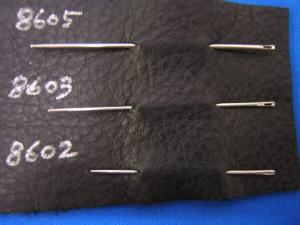 手縫い用丸針　5本入り(手縫い針、手縫針)