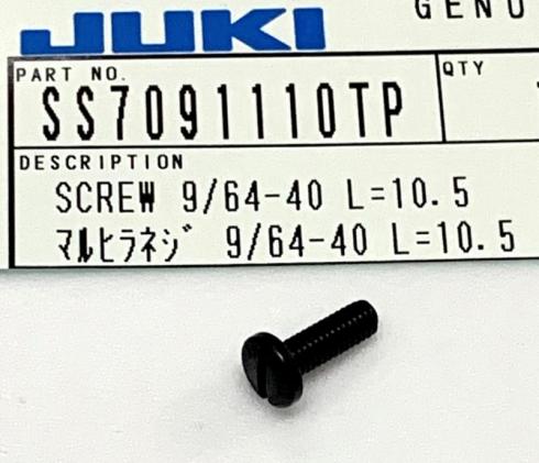 JUKI SS7091110TP マルヒラネジ 9/64-40 L=10.5/Screw 取寄せ品