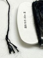 麻糸カード巻　16/5　黒