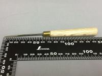 千枚通し(目打ち、丸錐)白柄　　60mm　ROUND AWL