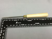 千枚通し(目打ち、丸錐)白柄　80mm　ROUND AWL